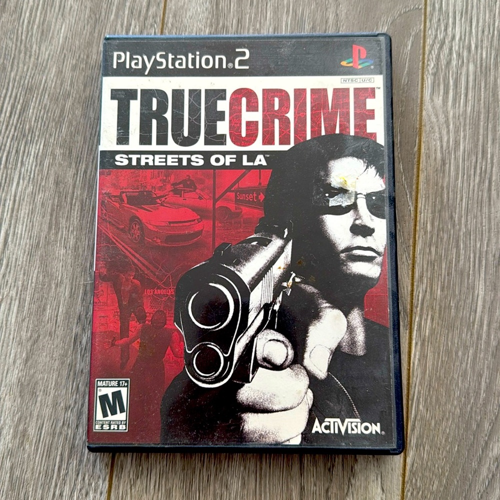 True Crime Streets Of LA Playstation 2 video game